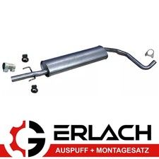 Mittelschalldämpfer für Opel Adam 1.0 Auspuff 9726