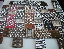 WOMEN'S GENEVA FAUX LEATHER BAND RHINESTONES FASHION DRESSY/CASUAL WATCH