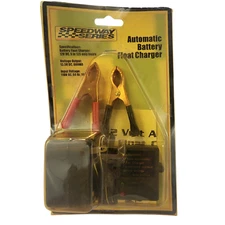Speedway Series Automatic 12V Battery Float Charger - 600mA Output