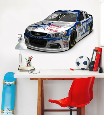 3D Rennen C218 Auto Wallpaper Wandbild Poster Transport Wandaufkleber We