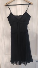 ABS ALLEN SCHWARTZ Cocktail Dress - Black - Size US6/UK10: NEW with TAGS