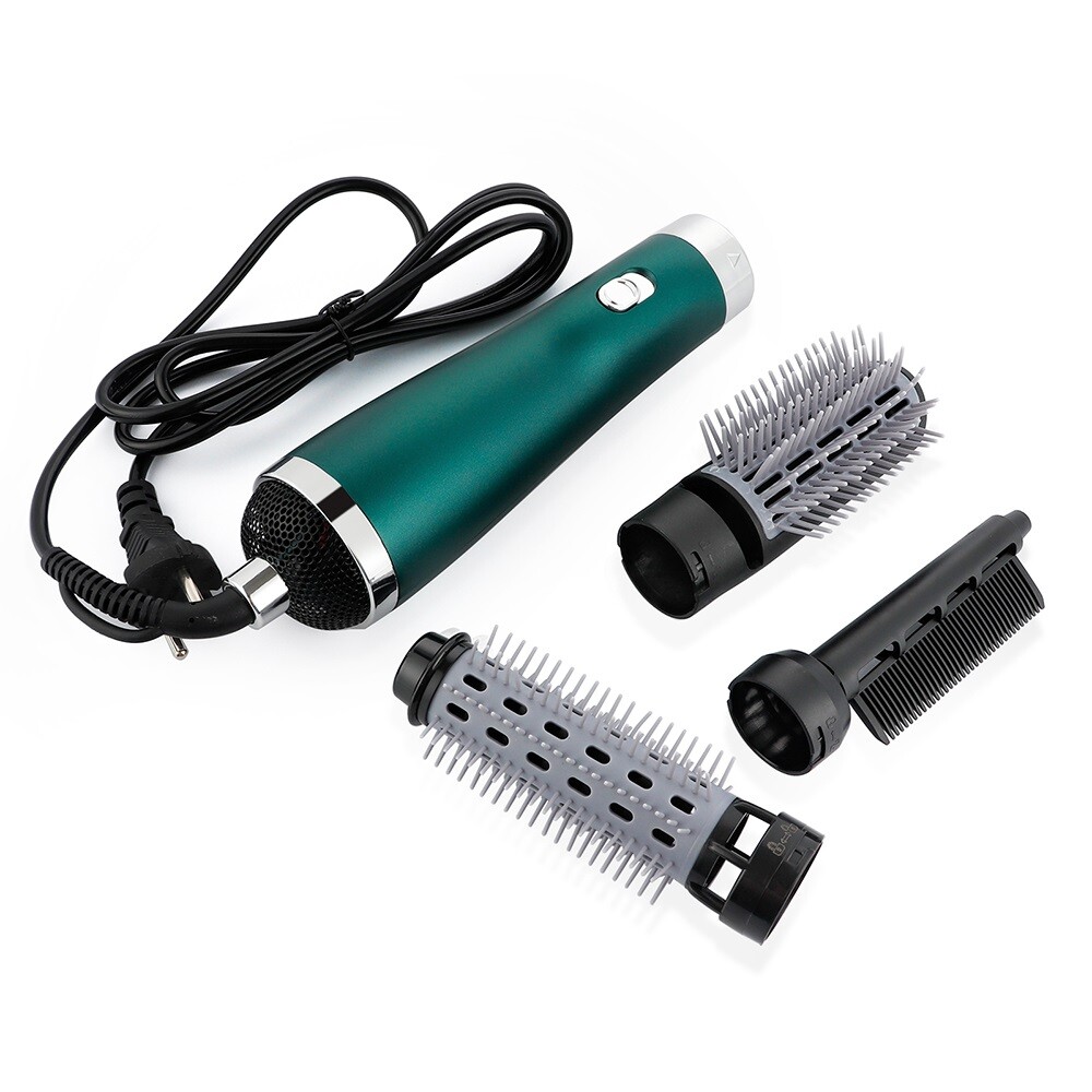 in Hot Hair Dryer Volumizer Brush Straightening Curling Iron