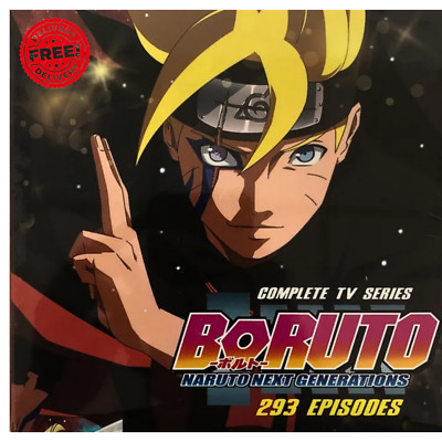 DVD Boruto Naruto Next Generations 293 Episodes Complete Tv Series