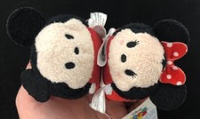  NEW w/ TAGS Disney Tsum Tsum  Mickey  Minnie Mouse  Mini Beanie