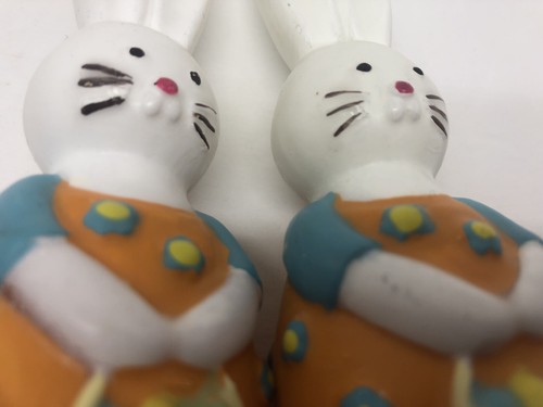 Easter Rabbit Candles 6" by PPD - Set of Two - New in Package - 第 4/8 張圖片