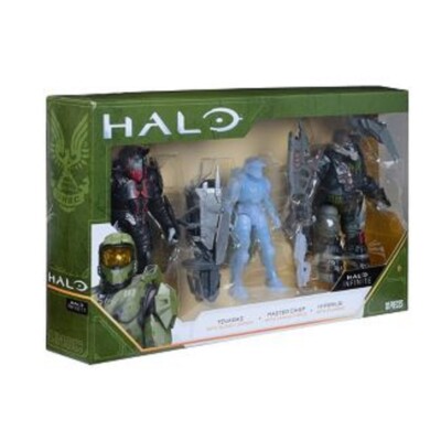 HALO Infinite Tovaras  Master Chief  Hyperius Action Figures 10 PC Set