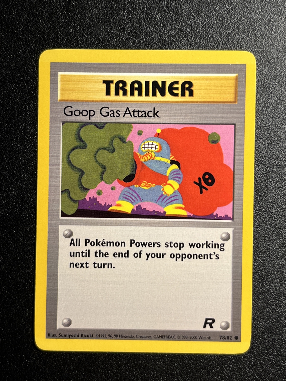 Goop Gas Attack 78/82 UC TCG Team Rocket Pokemon Card NM