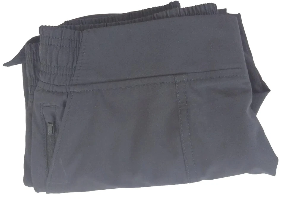 Athleta女式32运动套衫瑜伽慢跑工装实用黑色裤子 — 第 4/4 张图片