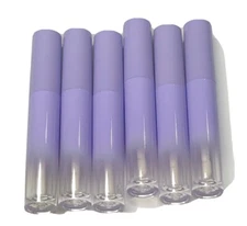 50 Pack Lilac Empty Lipgloss Tubes | Gradient Purple | Bulk Lipgloss Tubes
