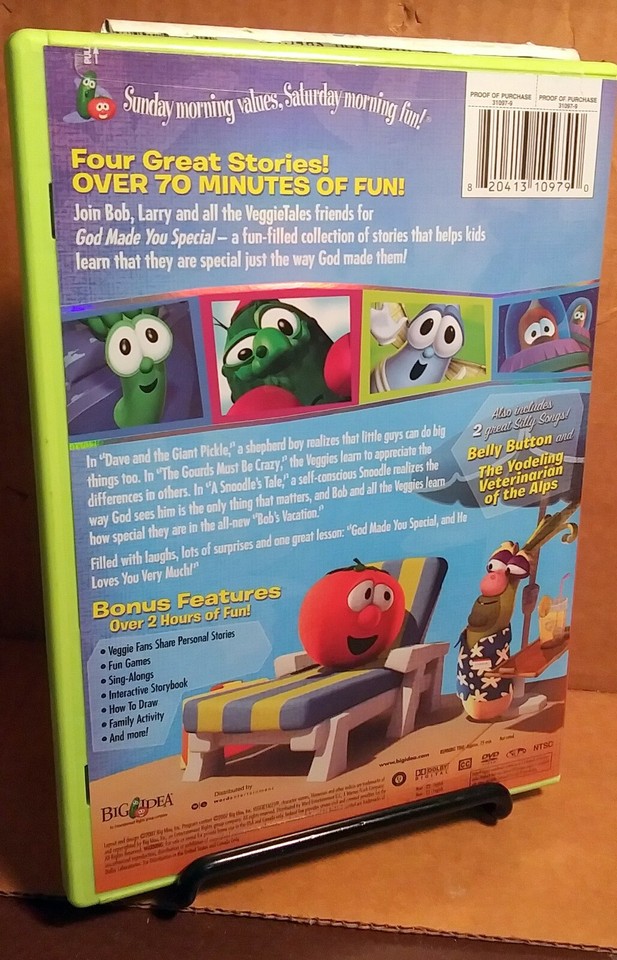 VeggieTales - God Made You Special (DVD, 2007) | eBay