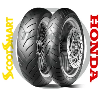 90/90-14 100/90-14 HONDA/PCX/125 Coppia gomme pneumatici DUNLOP SCOOTERSMART