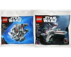 LEGO 30654 X-Wing Starfighter + 30708 Millennium Falcon NEW SEALED POLYBAG SETS