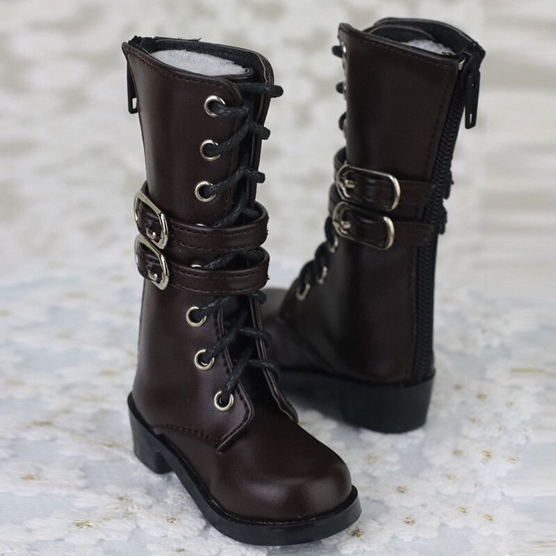 1/3 BJD Shoes Dollfie Dark Brown boots DREAM AOD Luts DOD SOOM AF MID