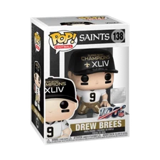 Drew Brees New Orleans Saints Super Bowl Champions XLIV Funko Pop! Figure #138