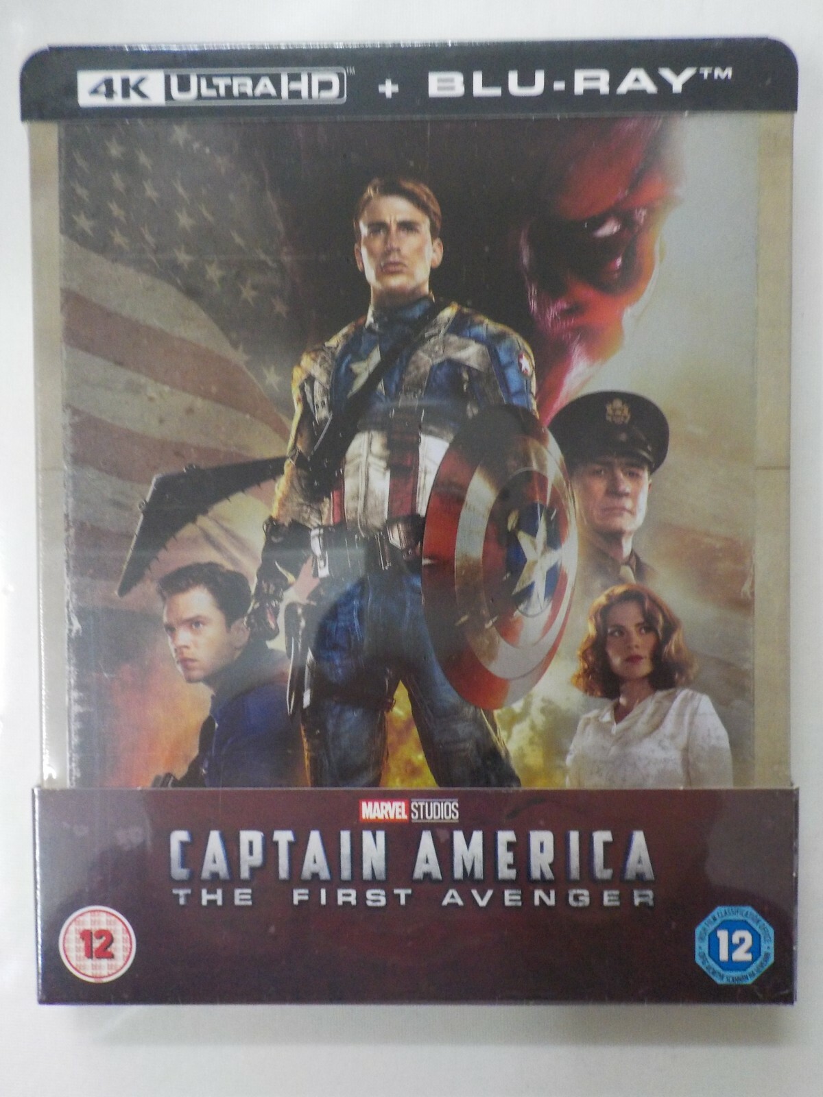 Captain America 1° Film Blu-ray 4K Steelbook Audio Italiano -COMPRO FUMETTI SHOP
