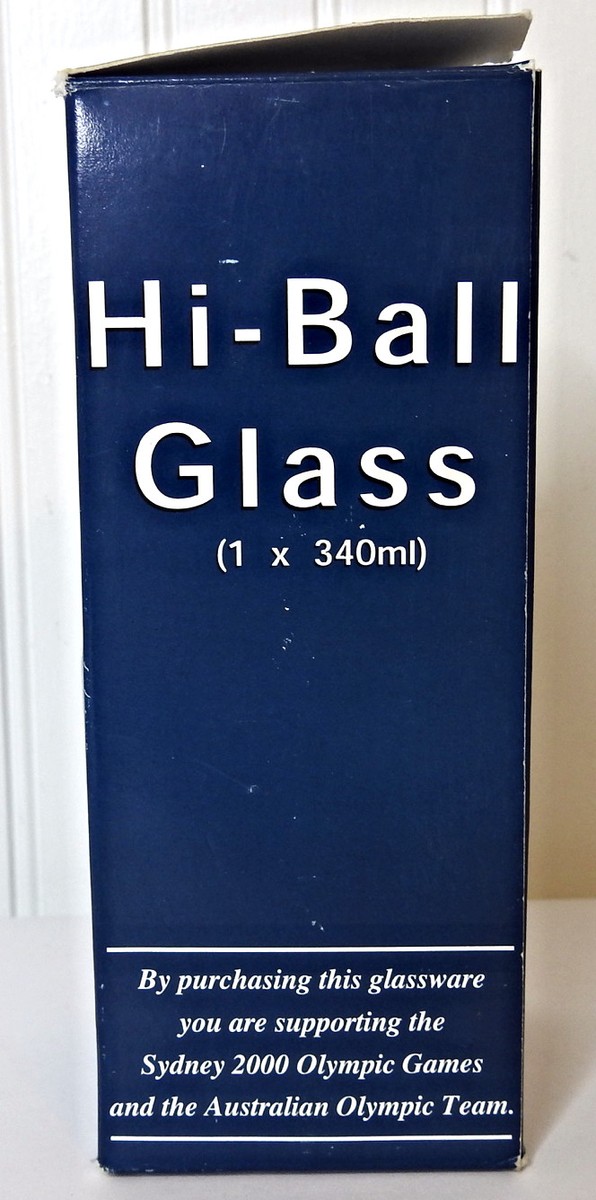 Collectable Sydney 2000 Olympic Hi-ball Glass The Millennium