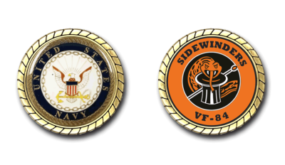 VF-84 Sidewinders US Navy Squadron Challenge Coin Officially