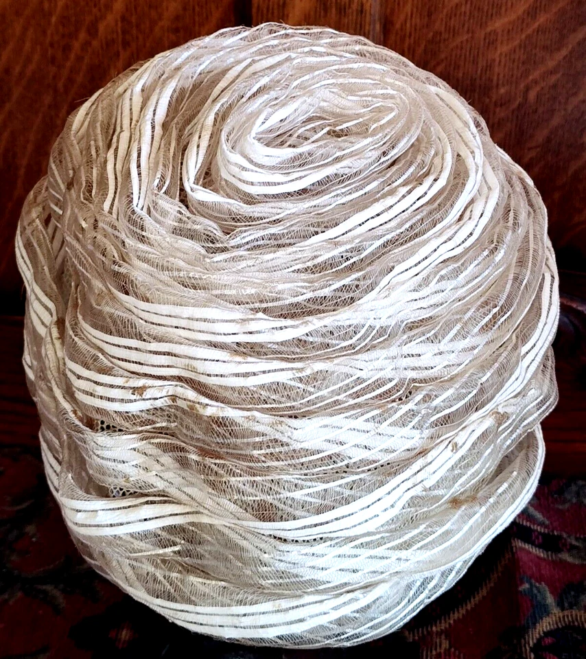 Sombrero de moda Cloche red torcida años 1910-1930 Union Label Beehive Lane Bryant LEER Foto 4 de 4