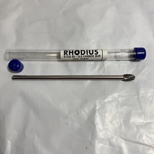 31134 SE-5l6 RHODIUS  3/8" x 5/8"x 1/4" Shank Oval Burr Carbide US MADE