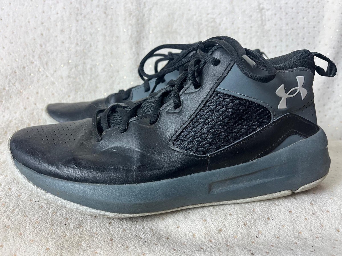 Under Armour Unisex Lockdown 5 3023949 Black Basketball Sneakers M8.5/W10 NICE Basketball shoes Under Armour UA Lockdown 5 - Top4Running.com main image 4