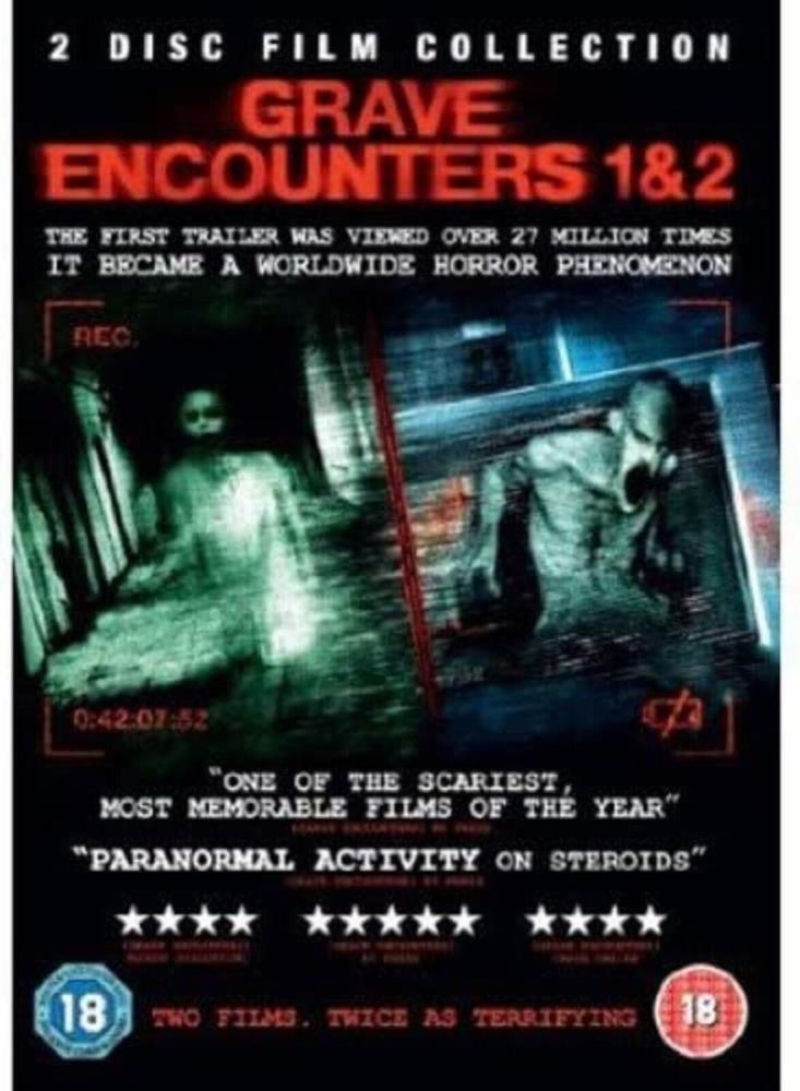 Grave Encounters 1 & 2 DVD Sean Rogerson