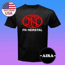 FN Herstal Firearms Guns Men's Black Size S-5XL