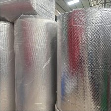 Double Aluminium Bubble Insulation Foil Saves Energy Thermal Loft, Wall, Roofs