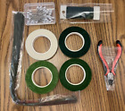 Floral Arrangement Kit 4 Floral Tape, Floral Wire, Wire Cutter, Boutonniere Pins