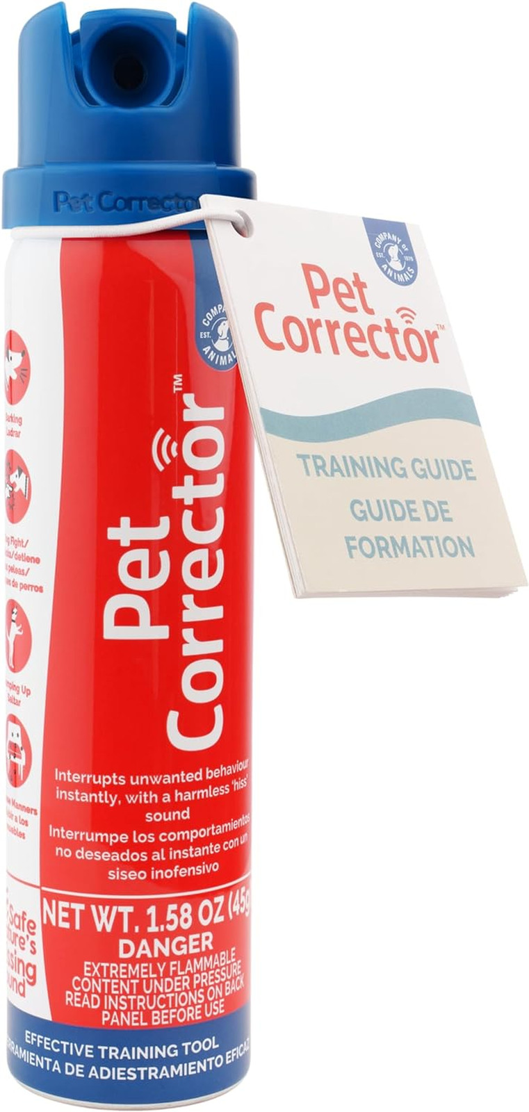 Pet Corrector Dog Trainer, Behavior Aids, Stops Barking, Jumping Up, (50ml)