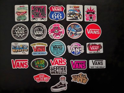 Vans Off The Wall Stickers Skateboard Vinyl Decals Shoes Skater Sk8 Spitfire