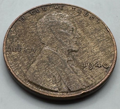 1940 Lincoln Wheat Cent - 1C -Woody - Wood Grain - Improper Alloy - Ships Free - Picture 3 of 4