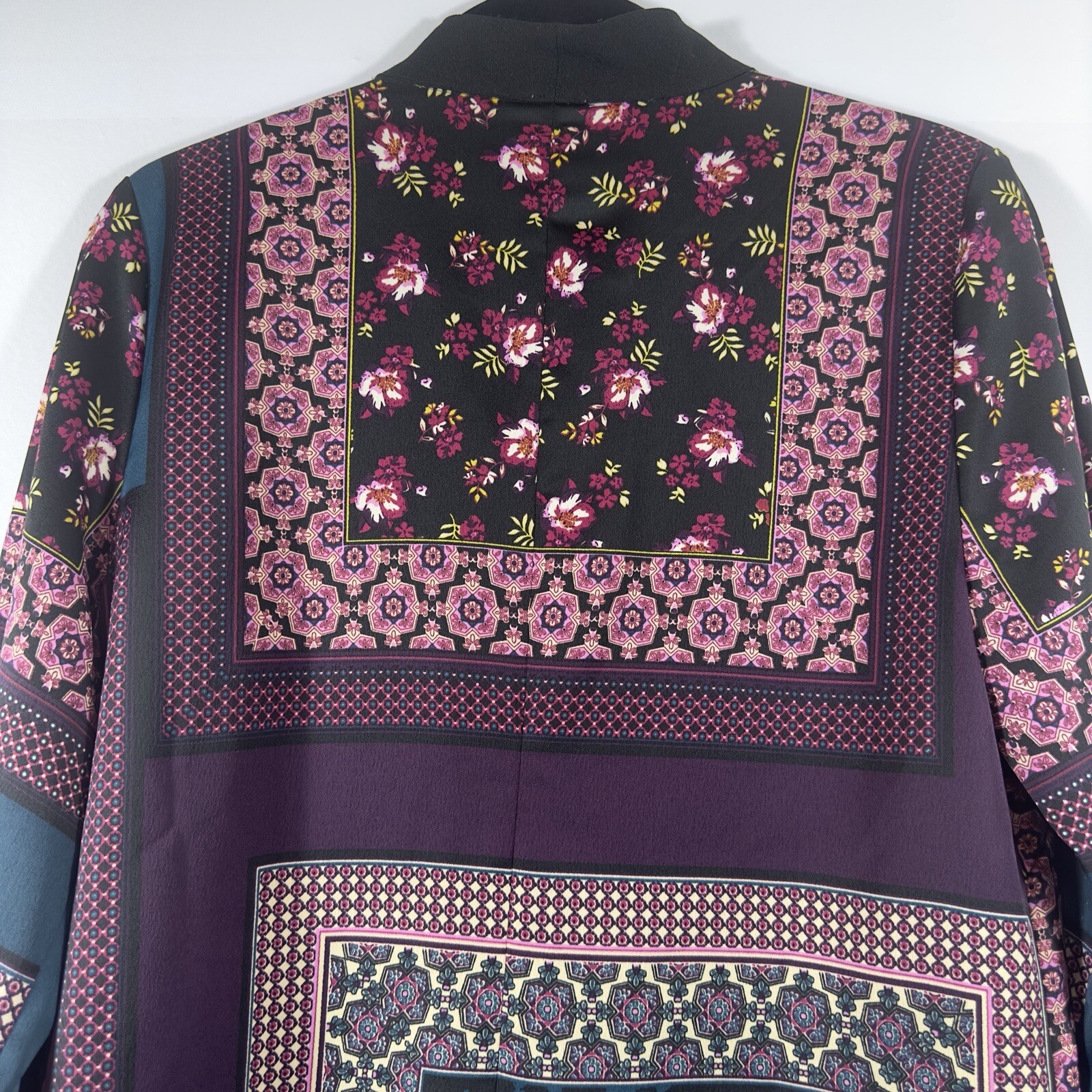 Chico’s Patchwork Open Front Jacket Cardigan  Siz… - image 14