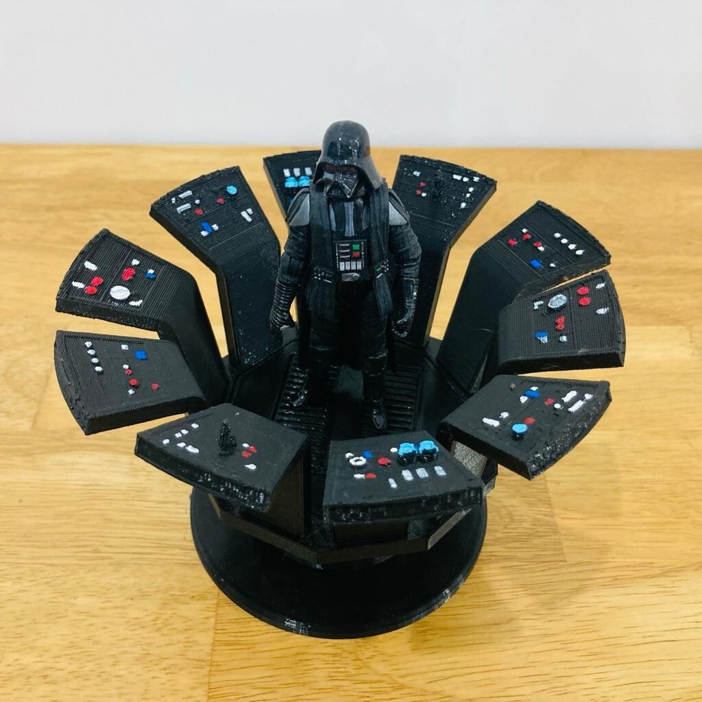 Death Star Overbridge Control Console for 3.75 IN FIGURE DIORAMA