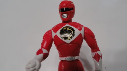 Vintage 1995 Saban Power Rangers Action Figures x5 Blue Pink Yellow Black Red - Picture 3 of 14