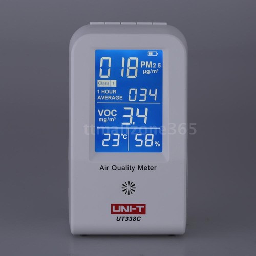 UNI-T UT-338C Indoor VOC PM2.5 Air Quality Detector Monitor Thermometer 41E9