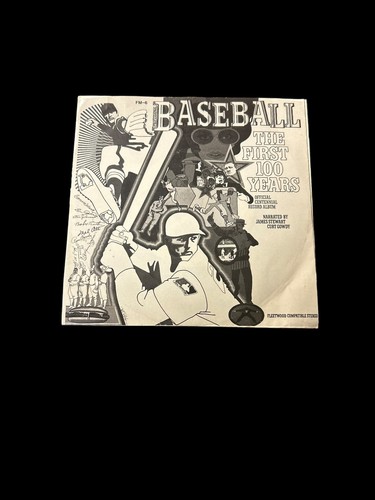 Vintage 1969 MLB Centennial “Baseball: The First 100 Years” 33 RPM 7” Vinyl - Picture 3 of 21