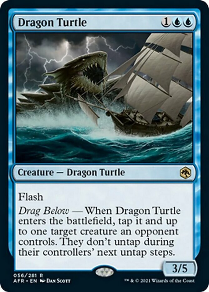 Dragon Turtle NM-Mint Adventures in the Forgotten Realms MTG