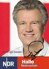 NDR *Hallo Niedersachsen* Autogrammkarte #3 von PETER von SASSEN