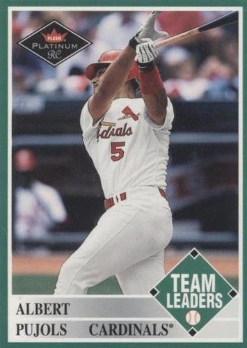 その他  Pujols Auto Fleer 2002 Fleer Platinum #142 Albert Pujols - NM-MT | eBay