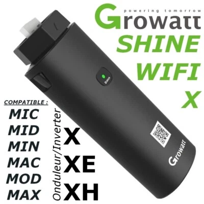 GROWATT SHINE WiFi X - USB dongle X/XE/XH inverters MIC/MIN/MOD/MID/MAC/MAX