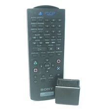 Sony Playstation 2 PS2 DVD Player Remote Control & IR Receiver Dongle OEM Tested