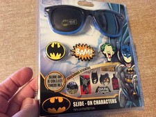 OCCHIALI DA SOLE BATMAN BAMBINO NUOVI IN CONFEZIONE ORIGINALE SIGILLATI