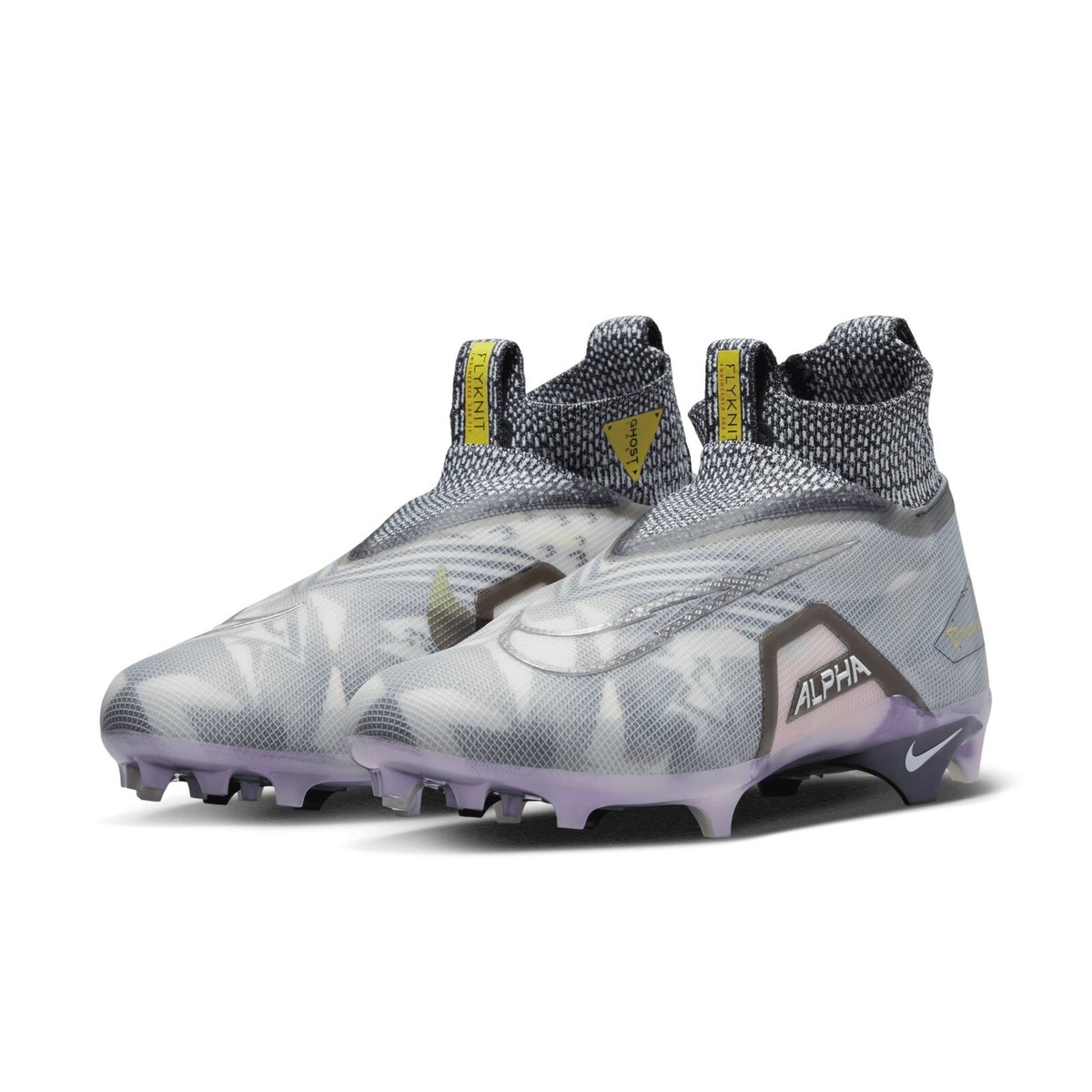 Nike Alpha Menace Elite 3 RW Wolf Grey Football Cleats  display picture 1