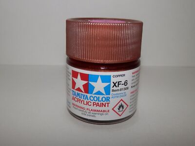Tamiya Color Acrylic Paint Copper #XF-6 (23 ml) NEW