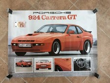 Porsche 924 Carrera GT Advertising Poster Poster