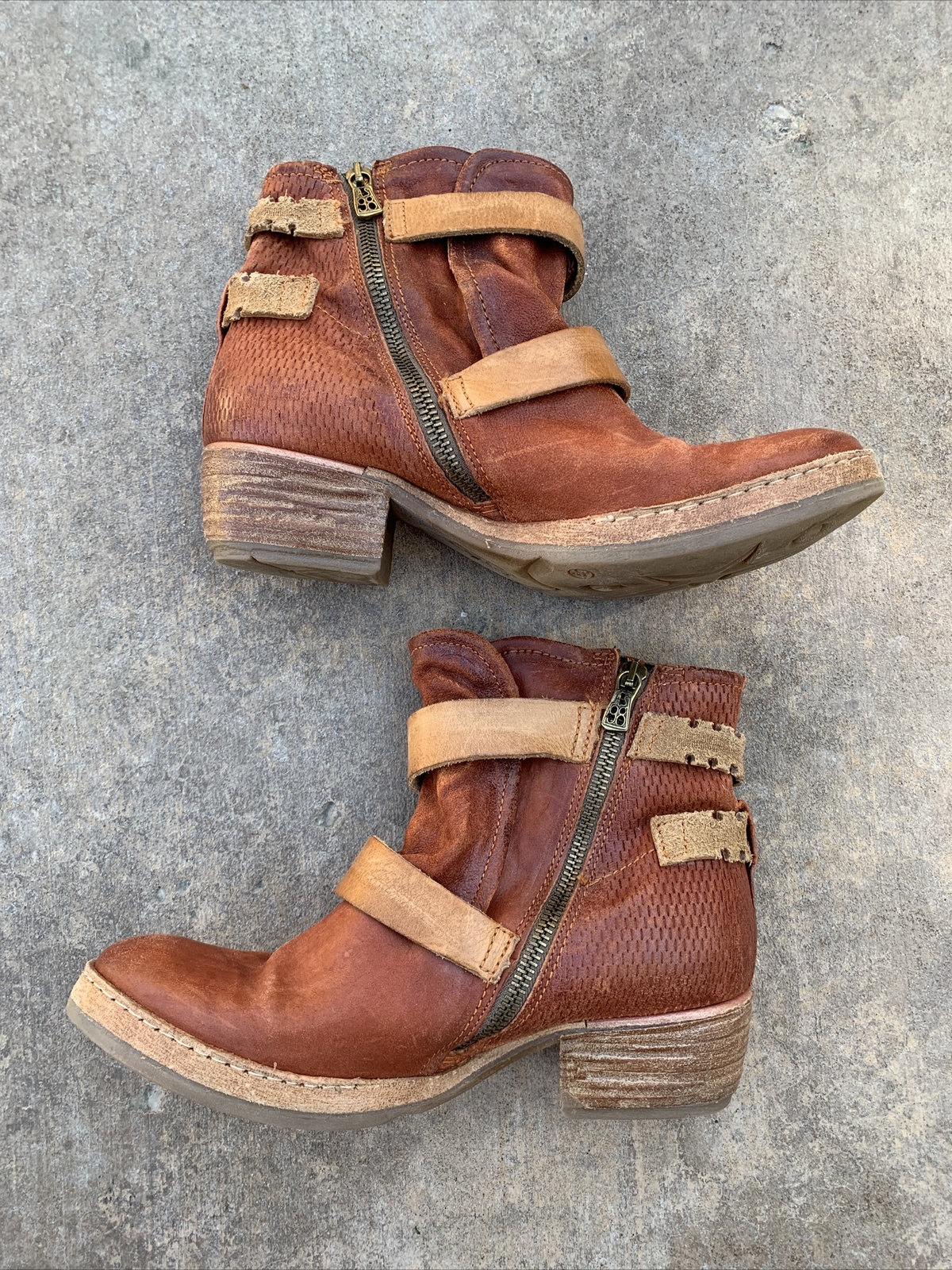 Sundance Catalog Phoenix A.S. 98 Distressed Leather B… Gem