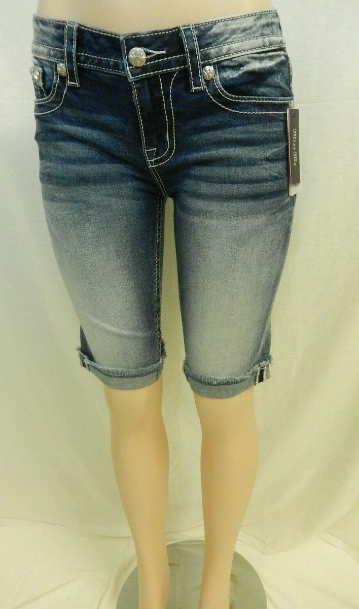 Short Jeans Miss Me Angel Wings Taille 12 Fille - Occasion Très Bon état (24x11 Pouces)
