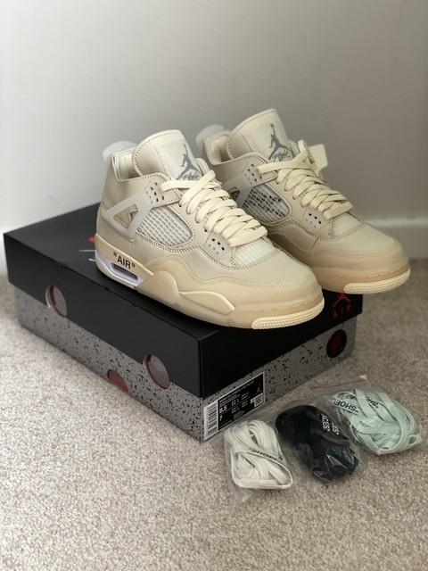 off white jordan 1 size 6