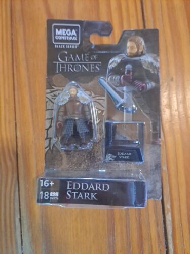 Mega Construx Game of Thrones Black Series EDDARD STARK Minifigure - NEW! - Photo 1/1