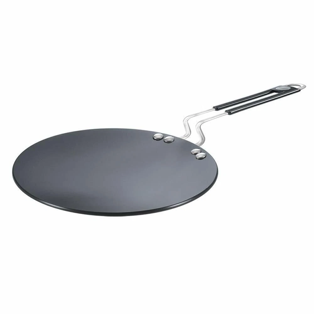 Prestige Hard Anodised Plus Gas and Induction Compatible Roti Tawa